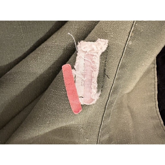 US Army Field Jacket Size Small  Green 1970s Military Olive Faded - Picture 12 of 13